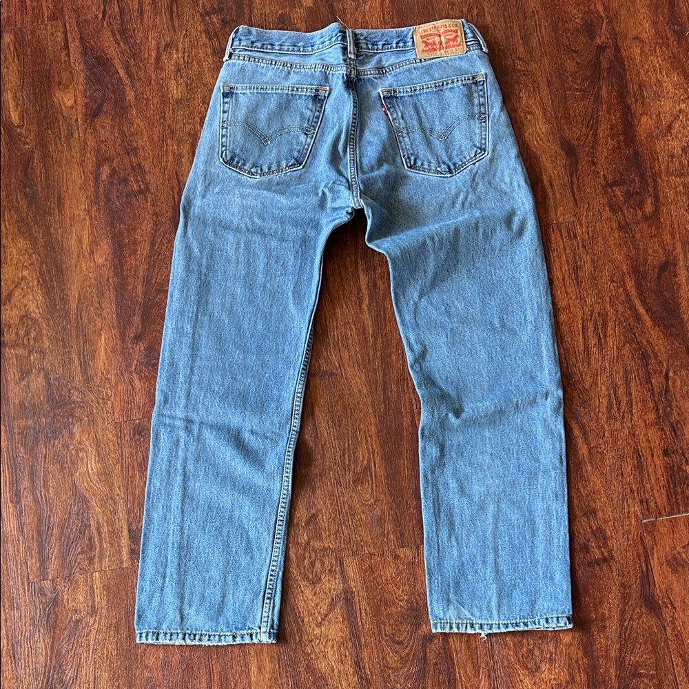 Levi 505 Classic Blue Denim Jeans